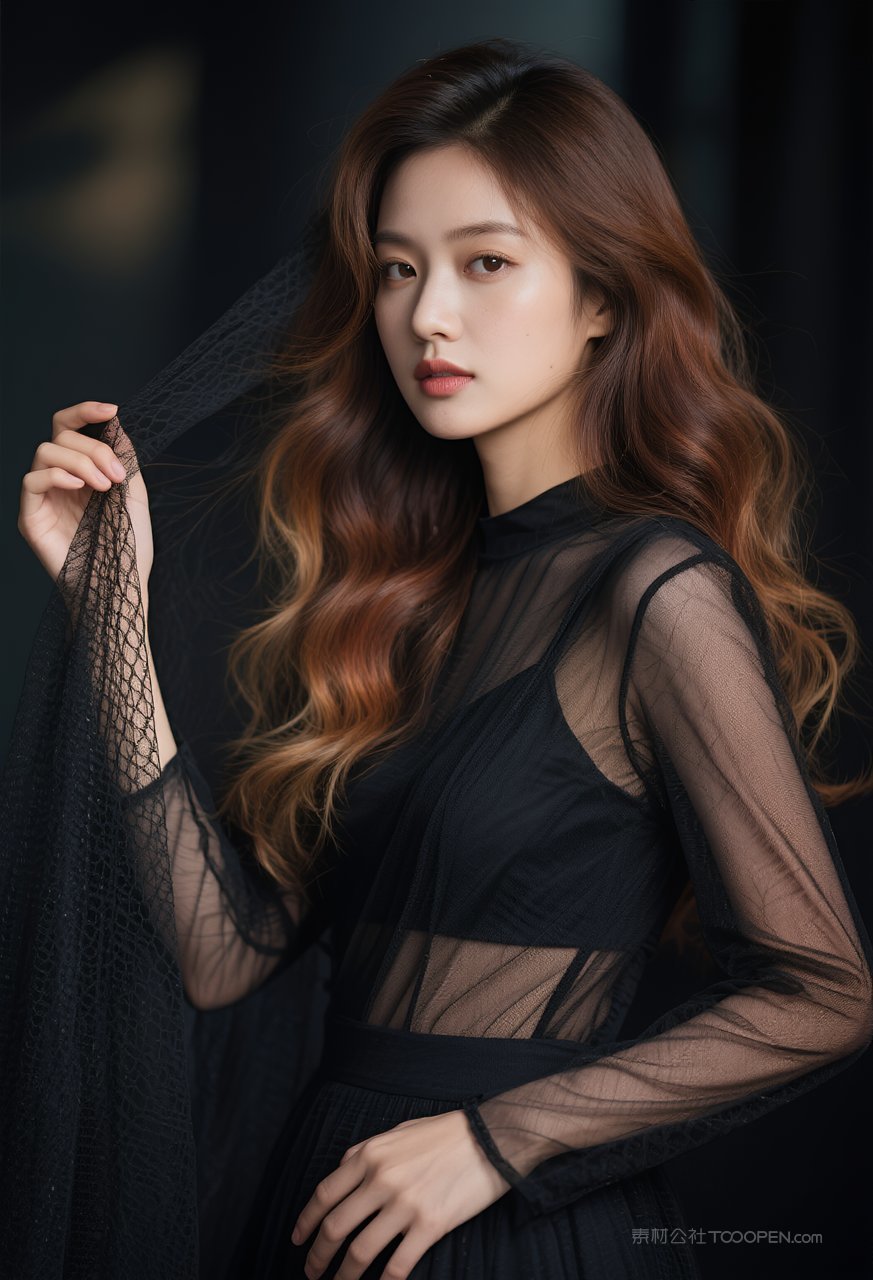 写真动人迷人气质美女女性时尚