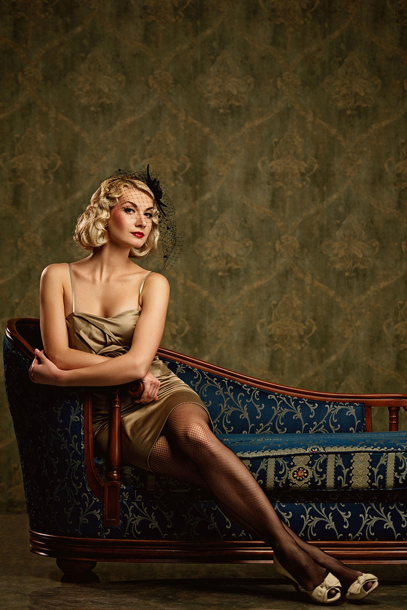 高清复古美女图片下载素材