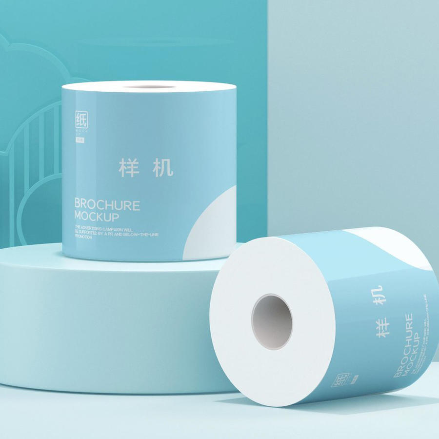 卷纸卫生纸纸巾样机