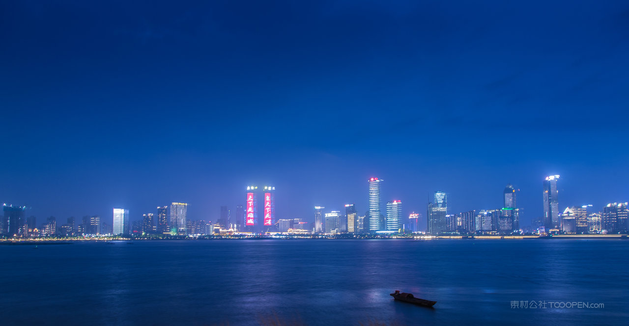 南昌赣江风光夜景