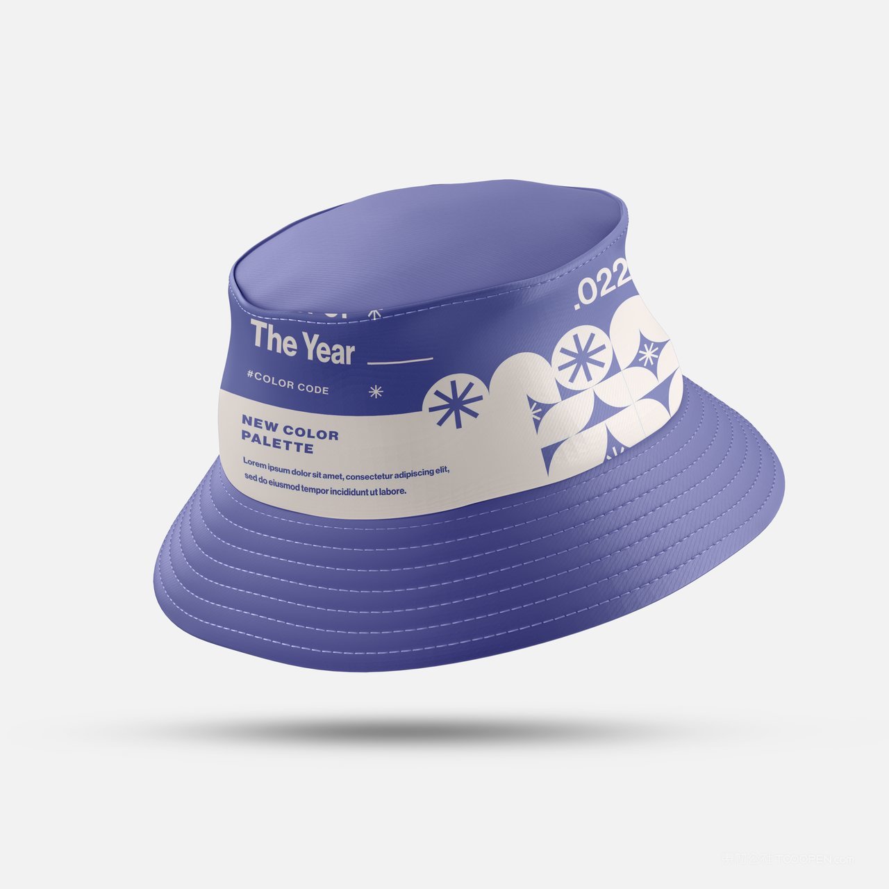 品牌渔夫帽文创企业ps分层智能样机