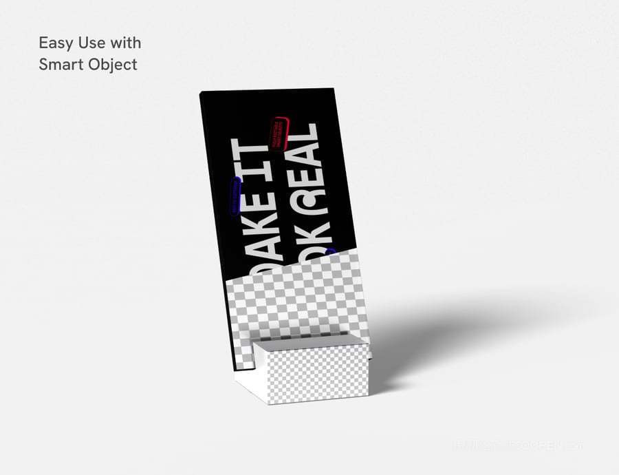 桌帐篷标牌样机