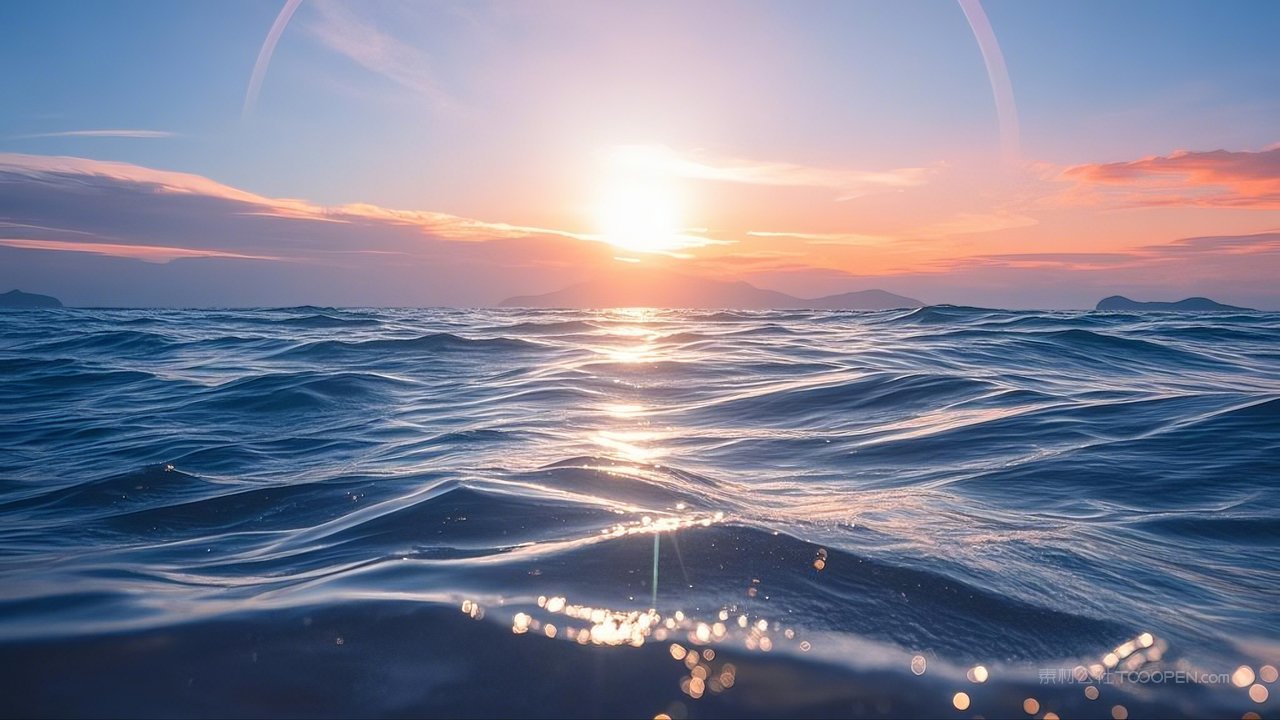 海景海边唯美风景高清自然景观