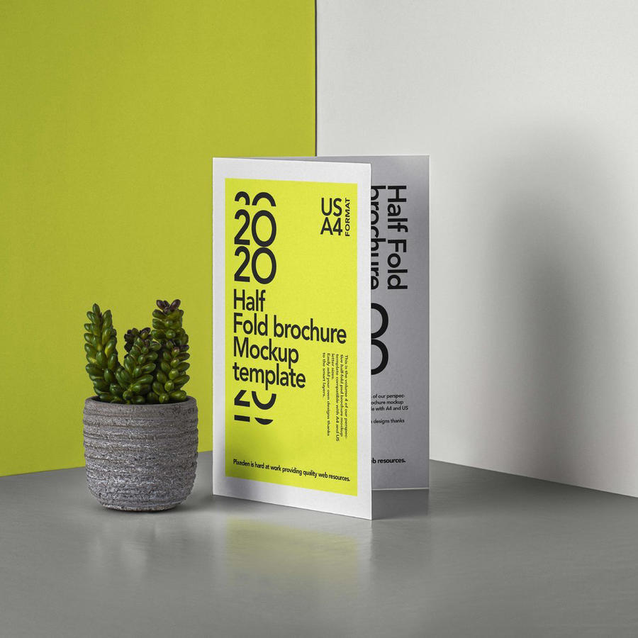 立式两折页样机