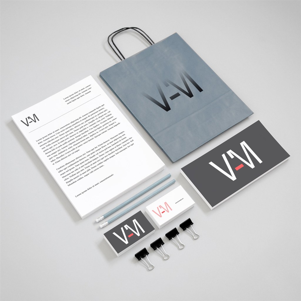 时尚创意VI设计模板PSD样机