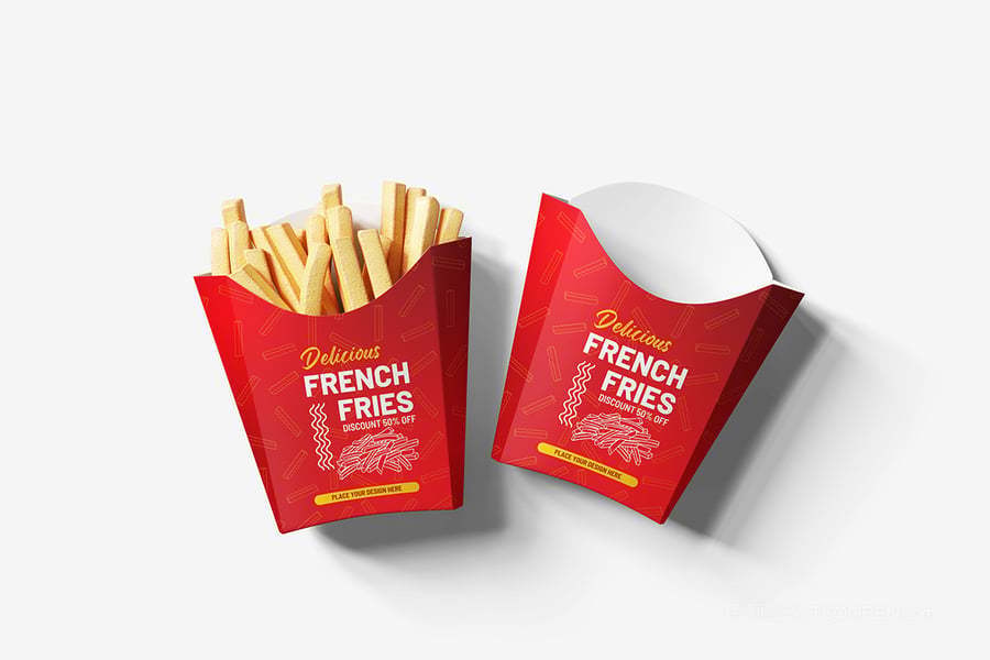 炸薯条模型样机