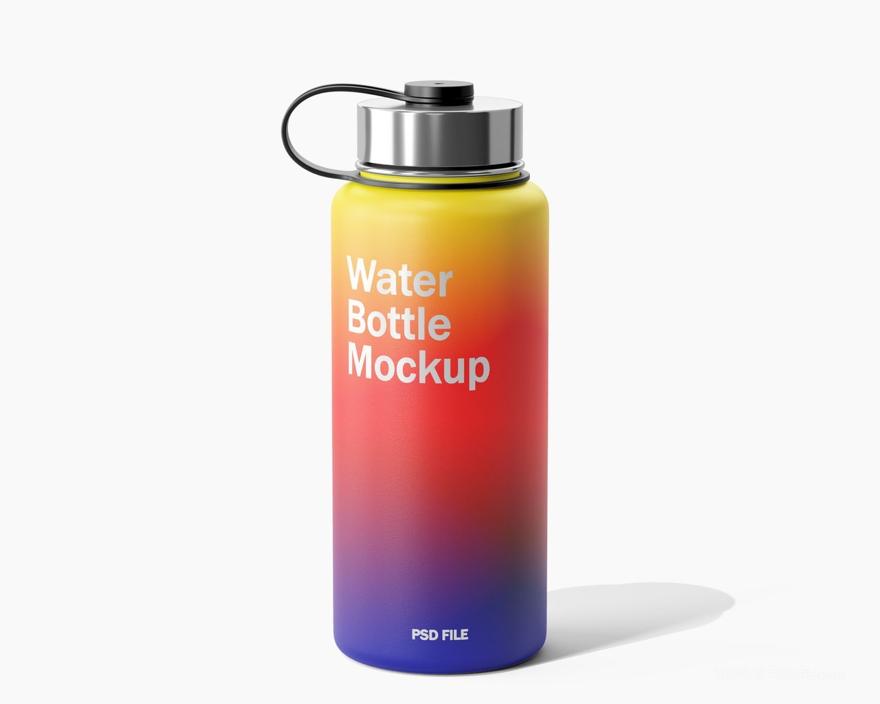 铝材保温杯水瓶样机