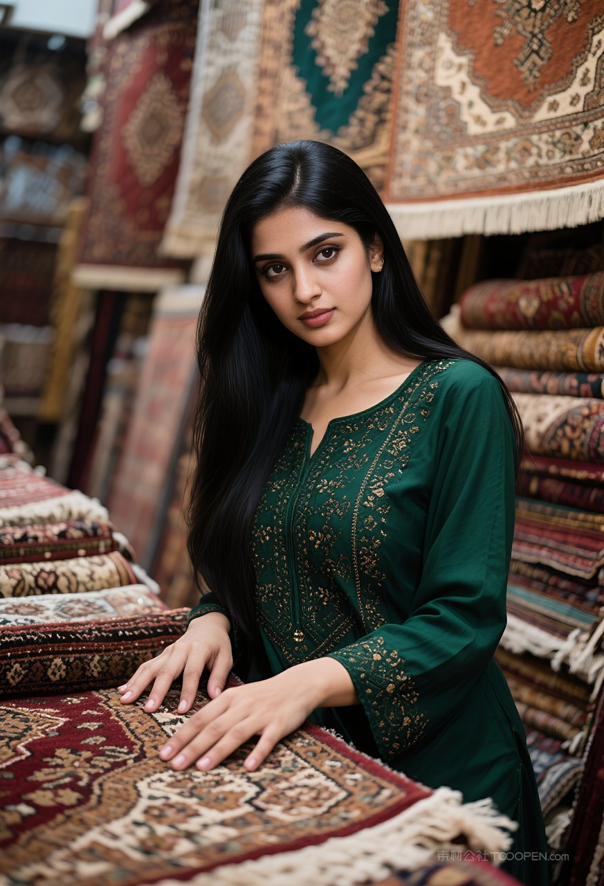 迷人女性气质时尚美女写真动人