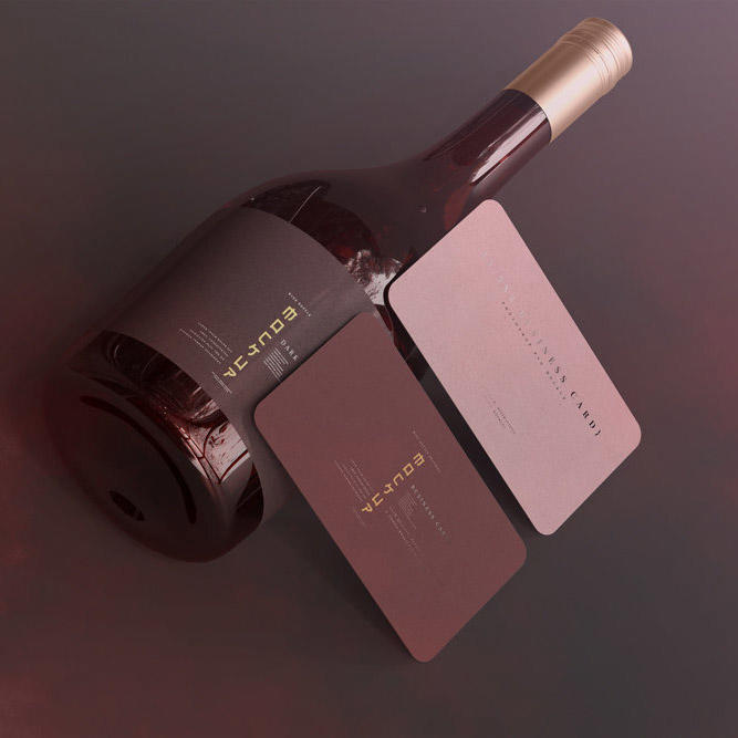 红酒品牌设计样机