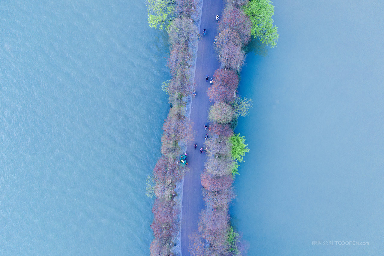 江西九江庐山西海步行绿道