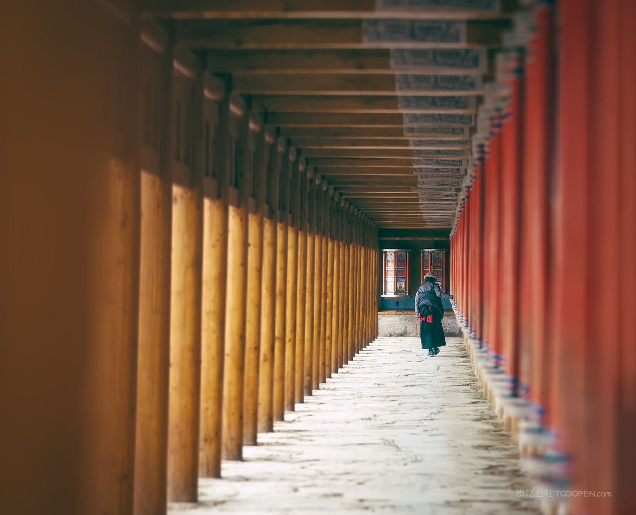 拉卜楞寺摄影图