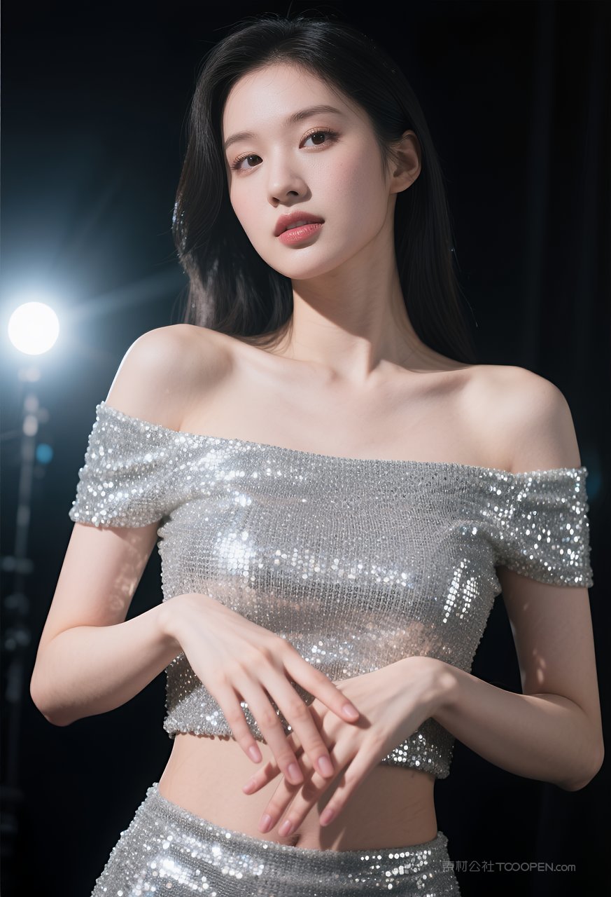 女性美女动人时尚写真气质迷人少女