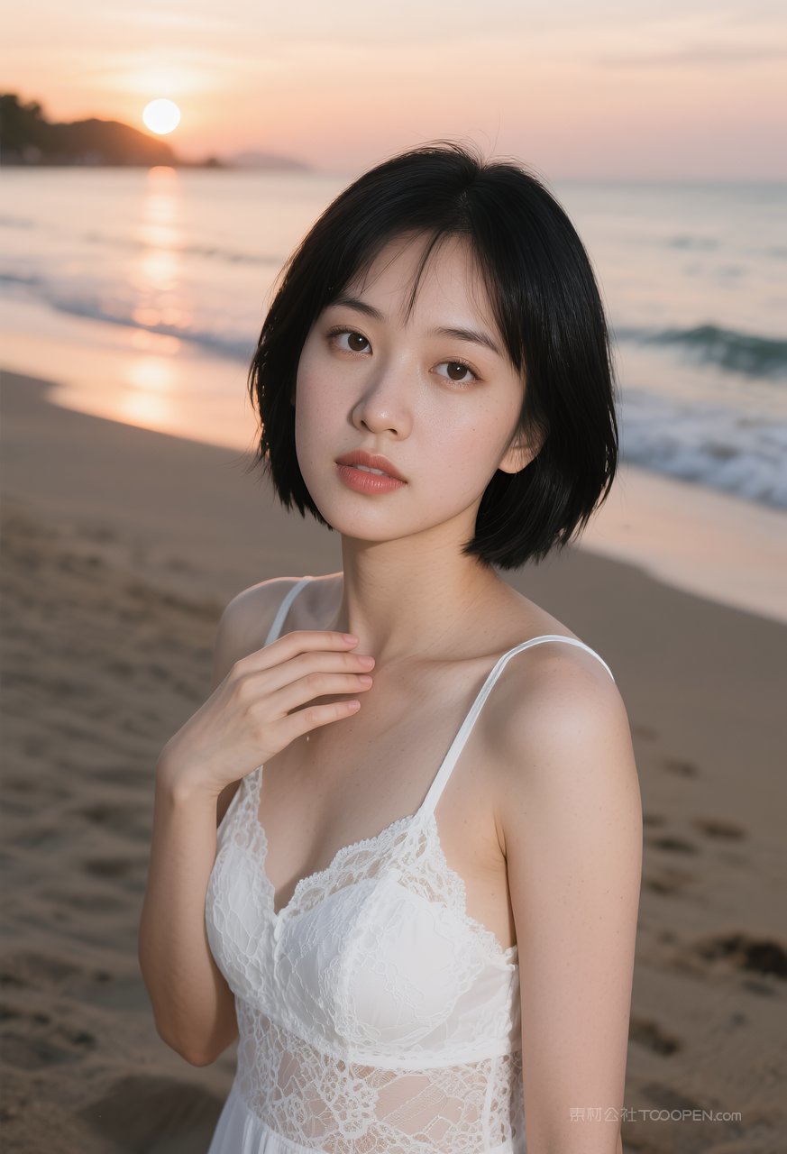 清纯女性气质性感美女写真唯美时尚