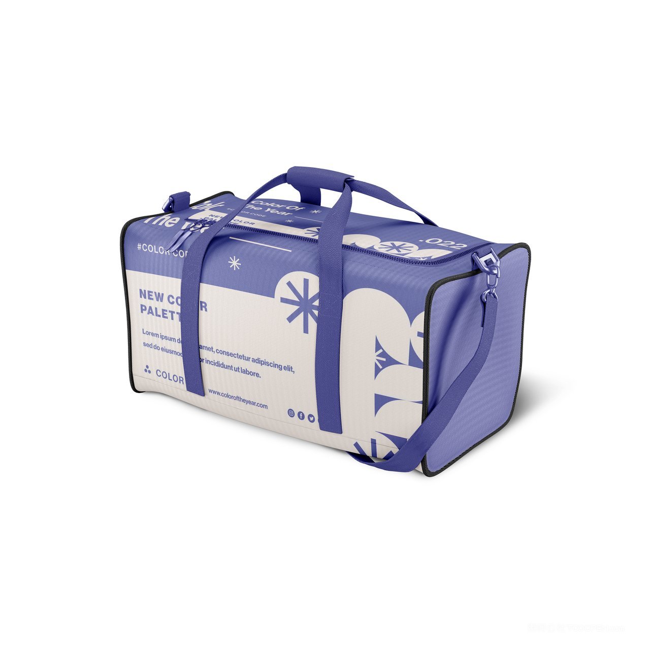 品牌手提旅行袋文创企业ps分层智能样机