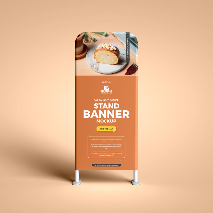 圆角站横幅样机