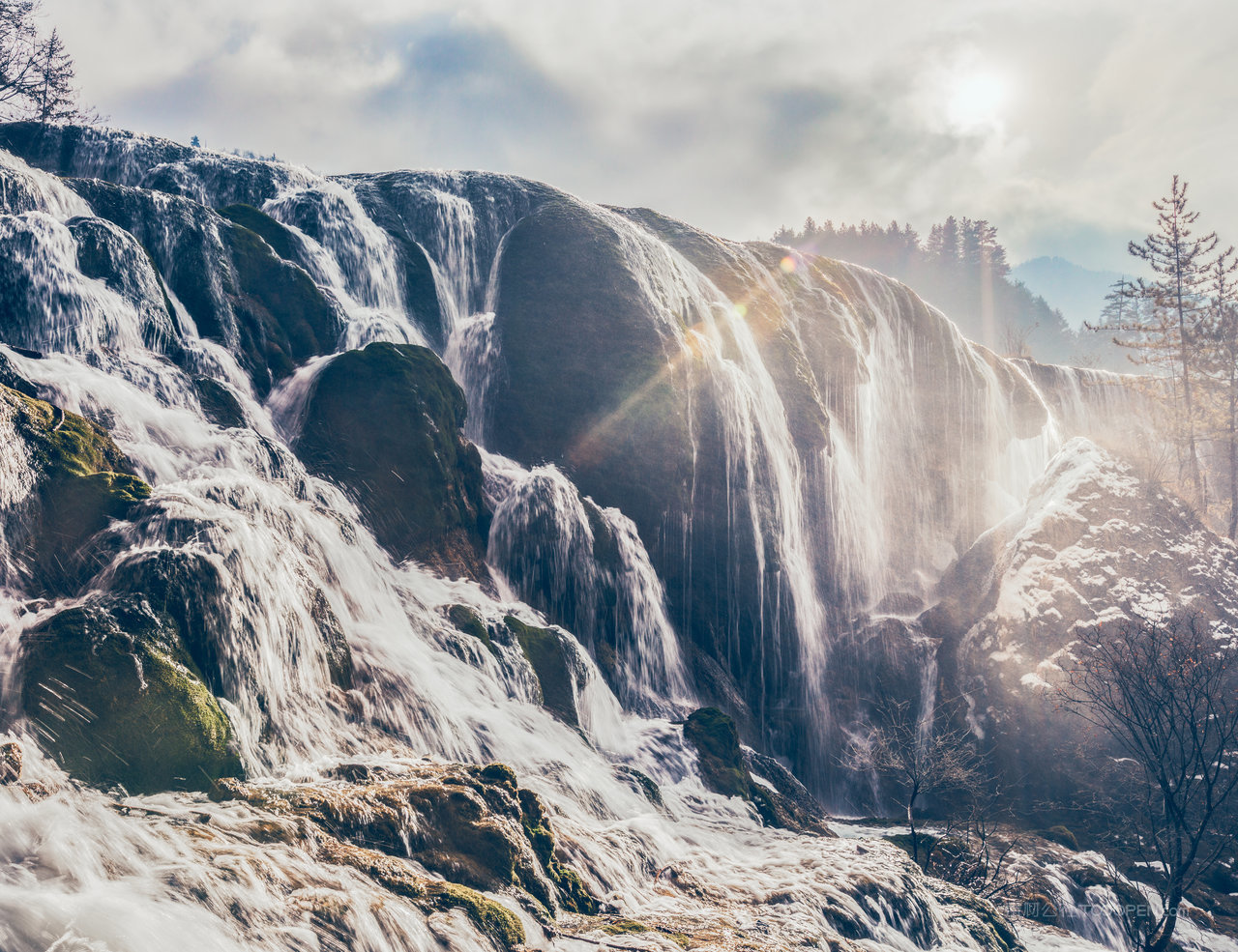 唯美四川九寨沟高清摄影图