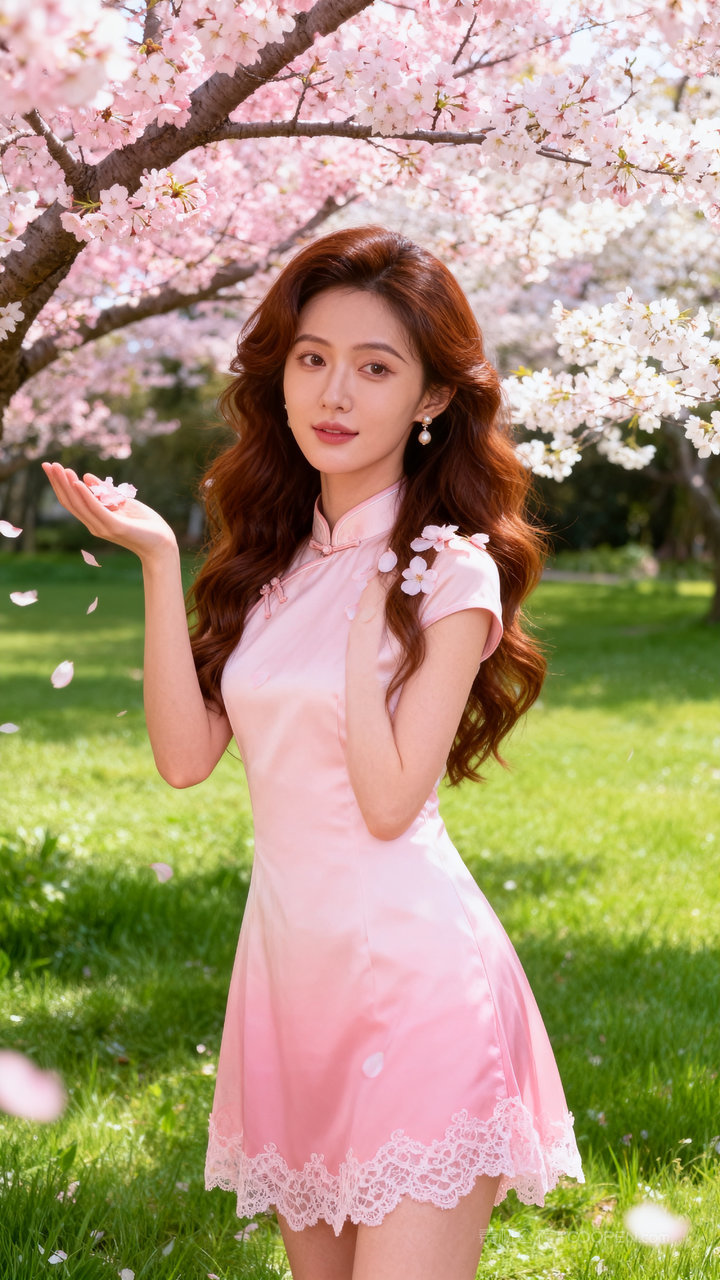 性感旗袍美女模特气质长腿古装女性