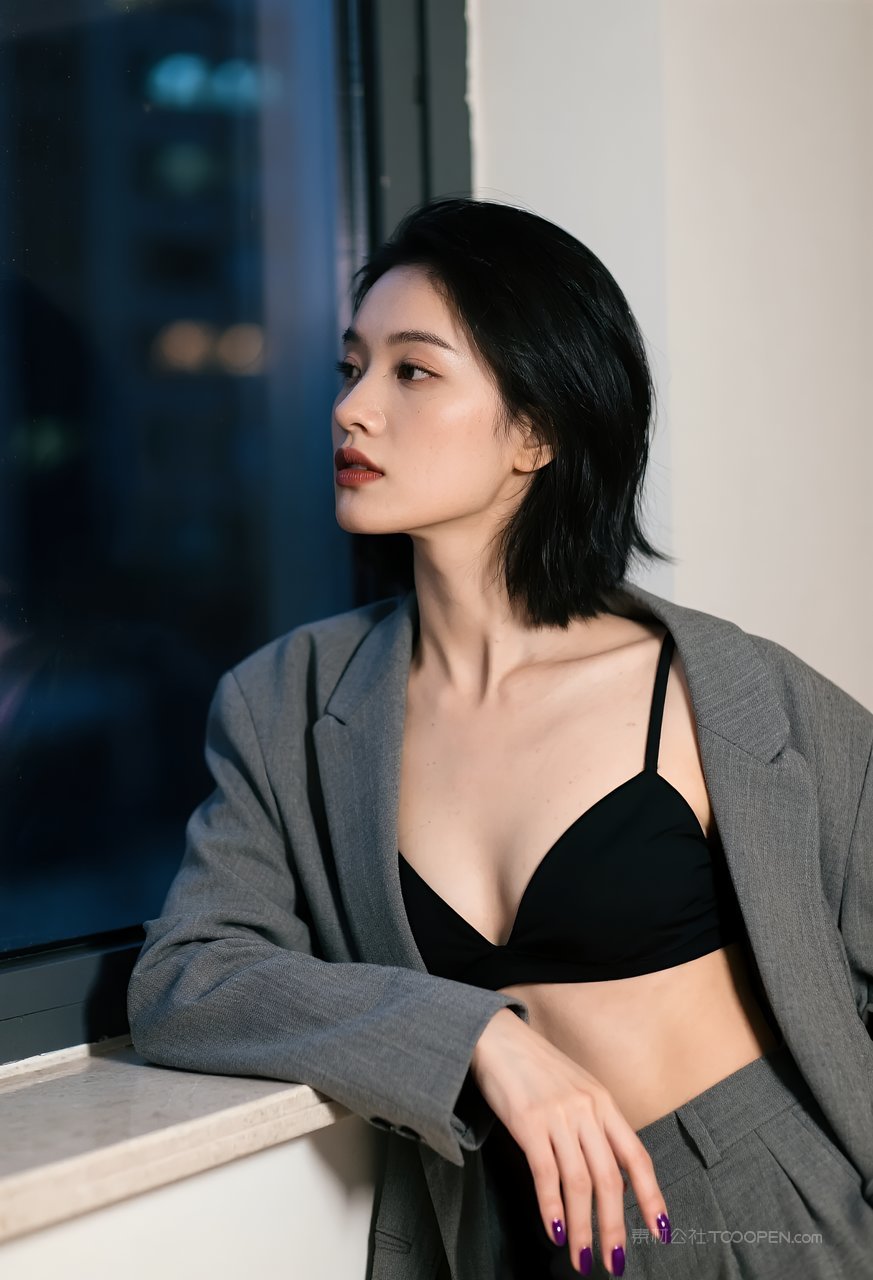 动人迷人少女写真时尚美女气质女性