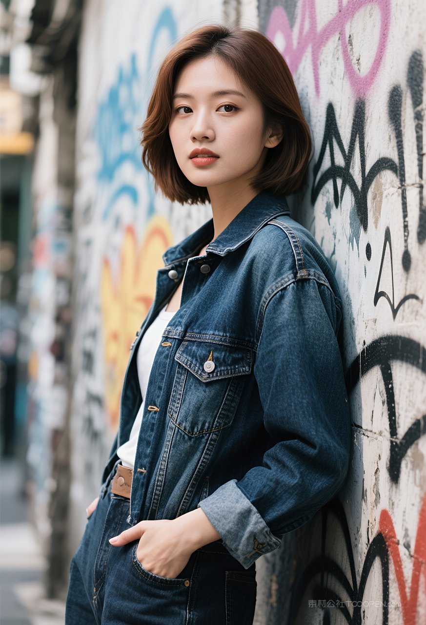 迷人动人时尚美女气质少女写真女性