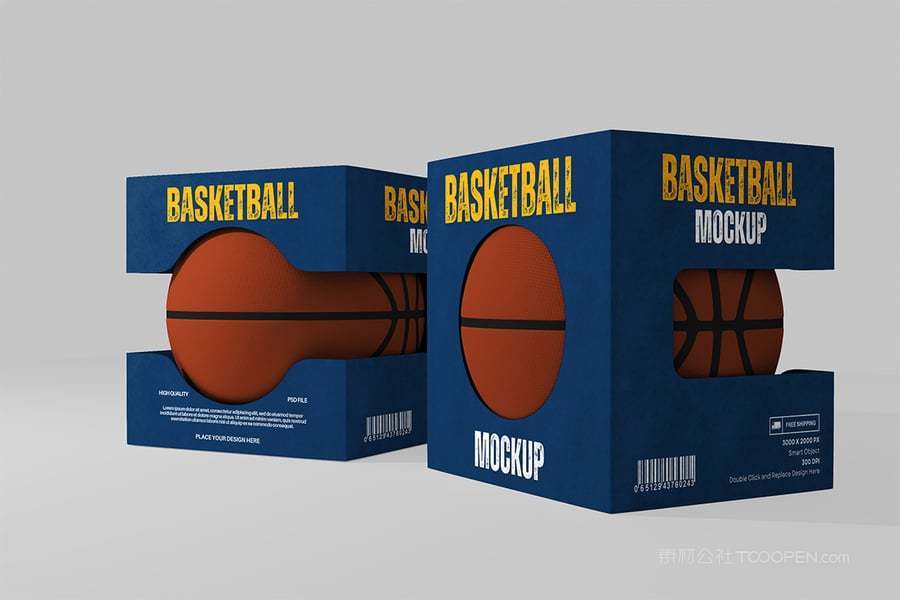 篮球包装样机