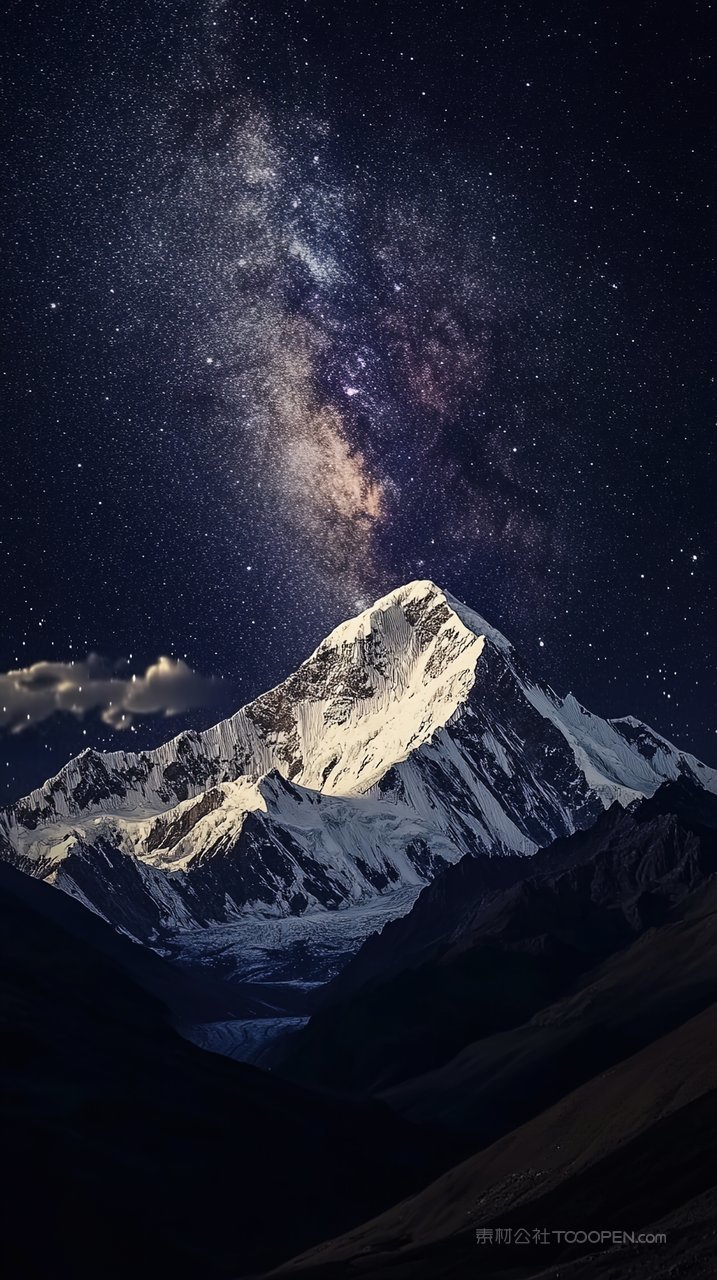 唯美景观天空风景山峰自然意境群山