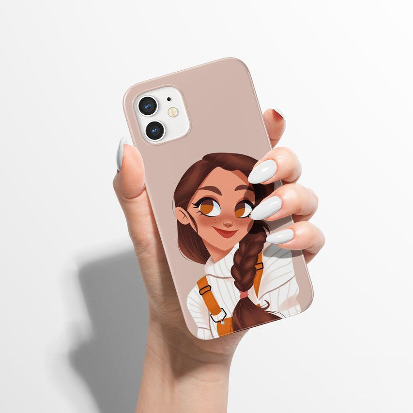 手拿iphone手机作品集展示iphone12 样机 (1)