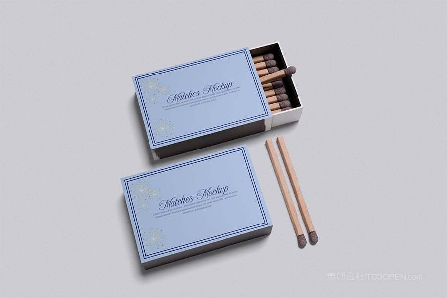 火柴盒与火柴样机