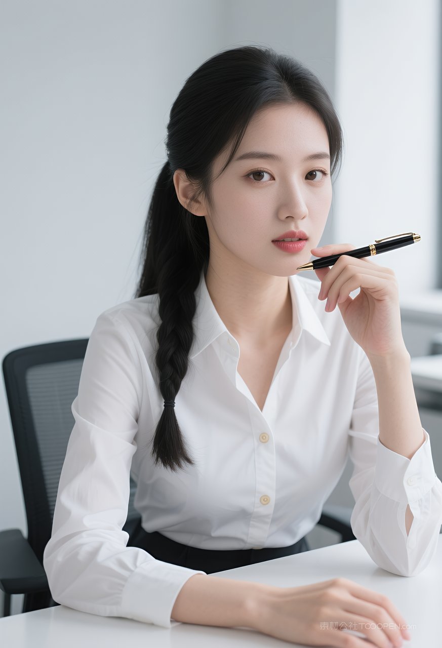 写真女性清纯时尚美女性感气质美丽