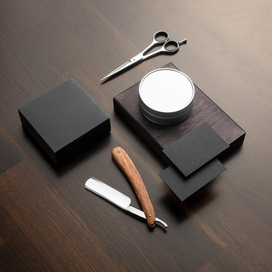 理发店用品样机模板 (18)