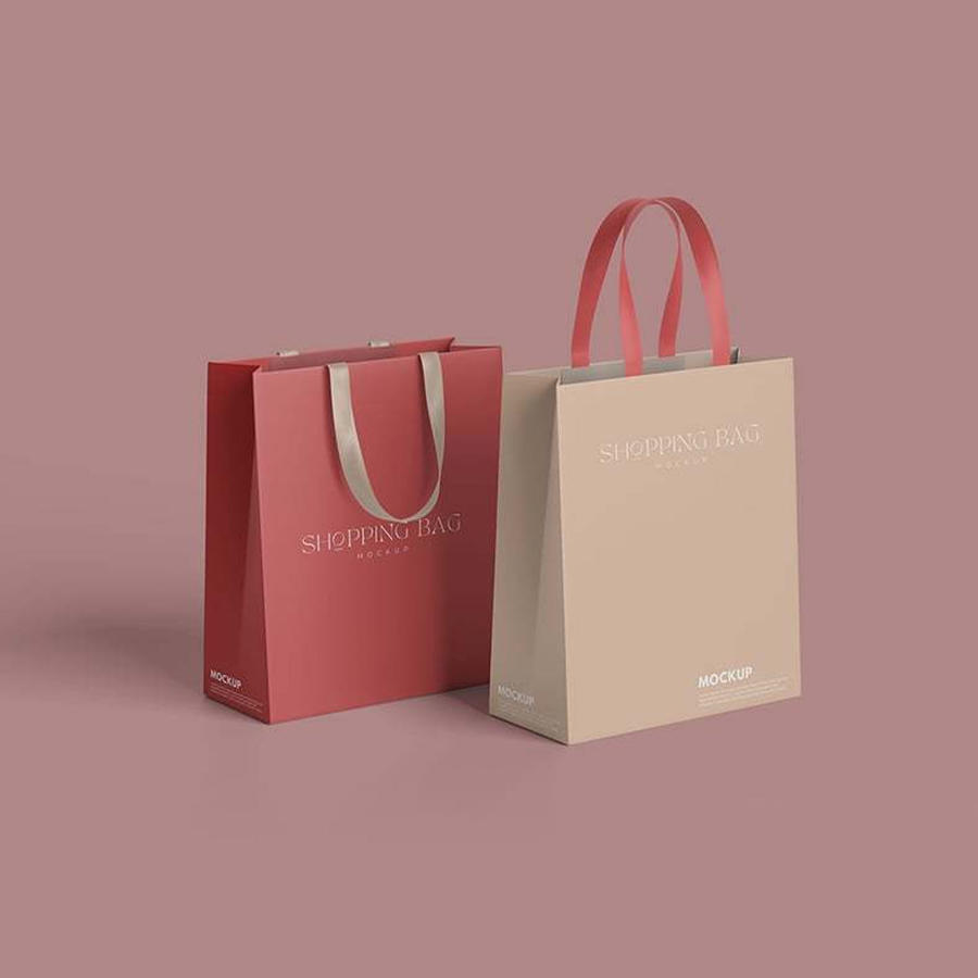 品牌购物袋样机