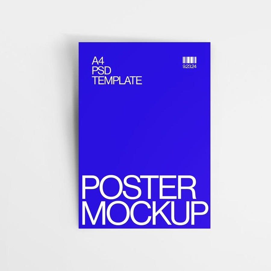 a4海报样机