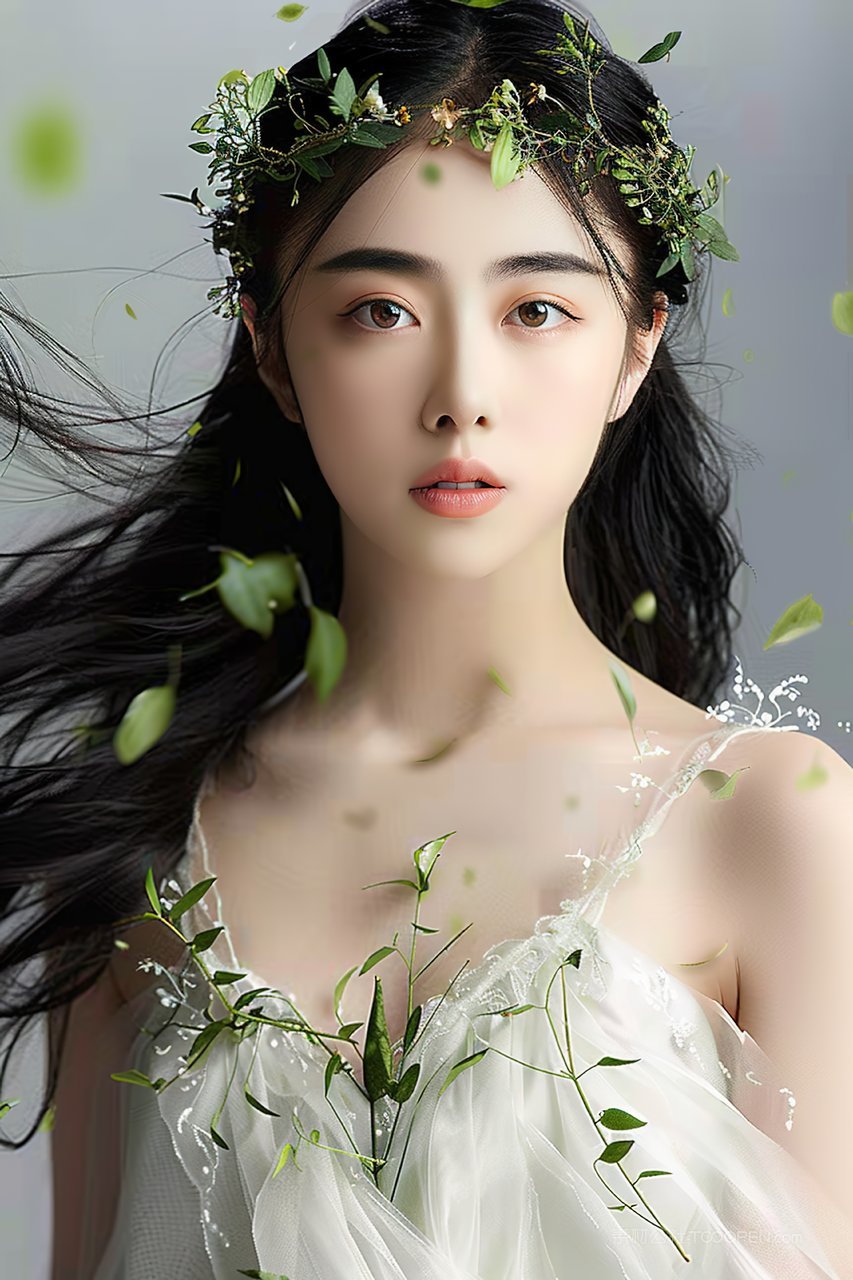 美女清纯彩妆美容优美女性时尚青春魅力年轻