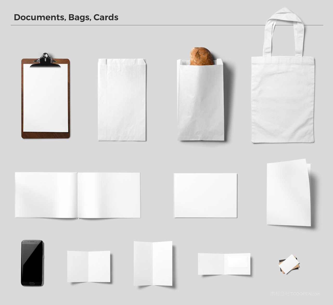 牛排西餐餐具样机模板 (4)