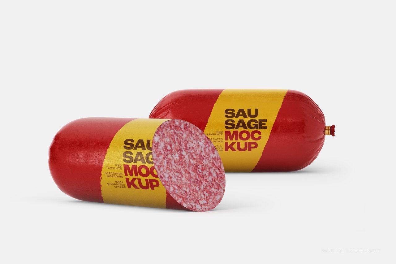 【1315期】红色火腿肠香肠样机 (3)