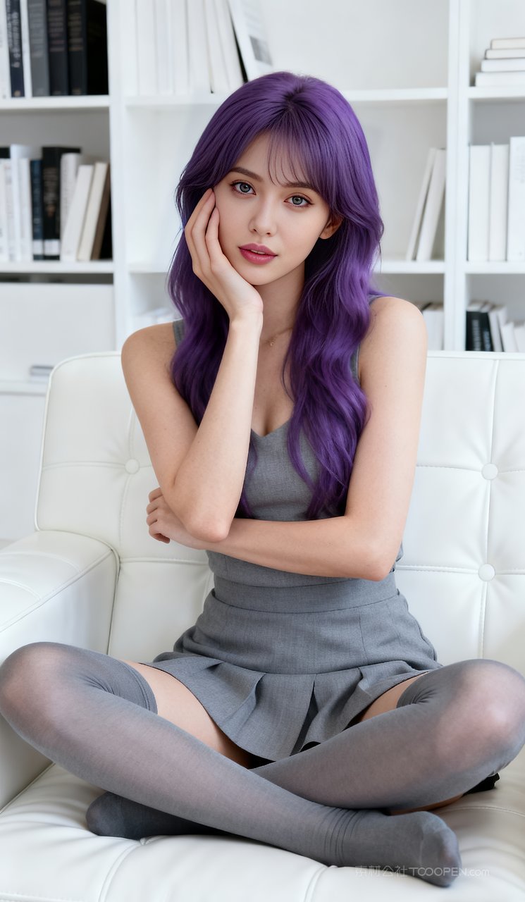 美丽美腿MM娇艳美女丝袜性感短裙