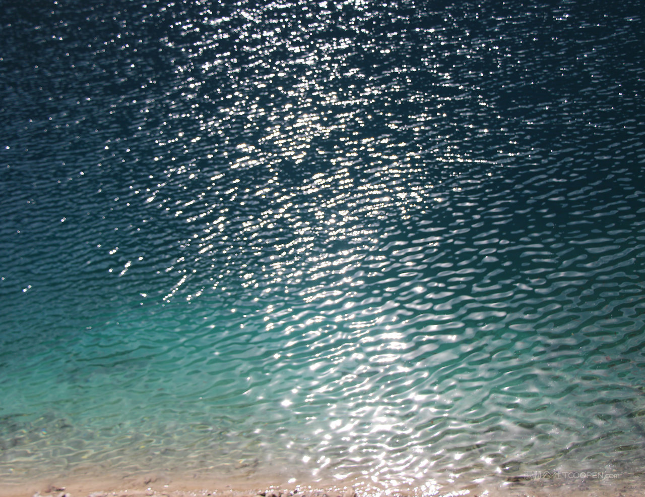 四川九寨沟高清风景画图片