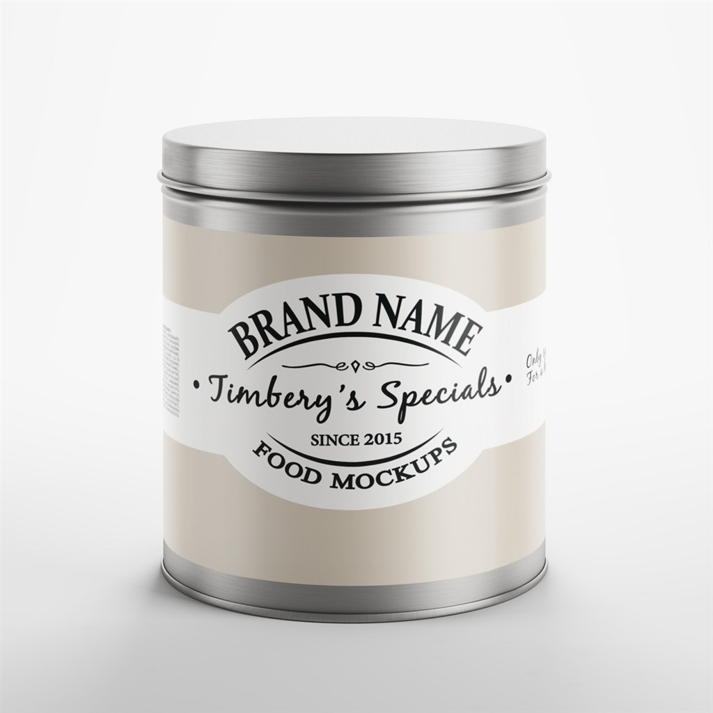 包装盒包装铁盒样机