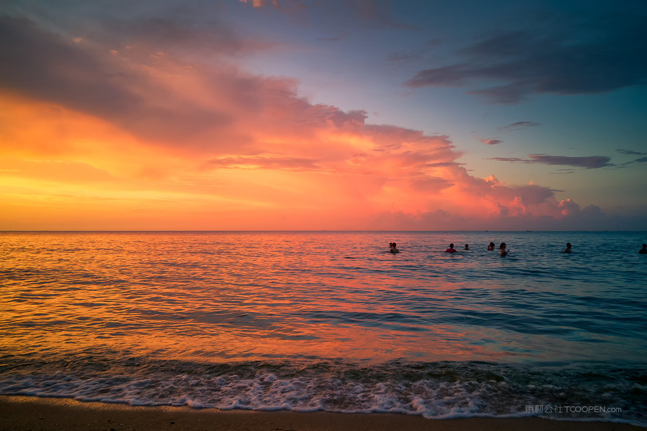 海南海口海边风景