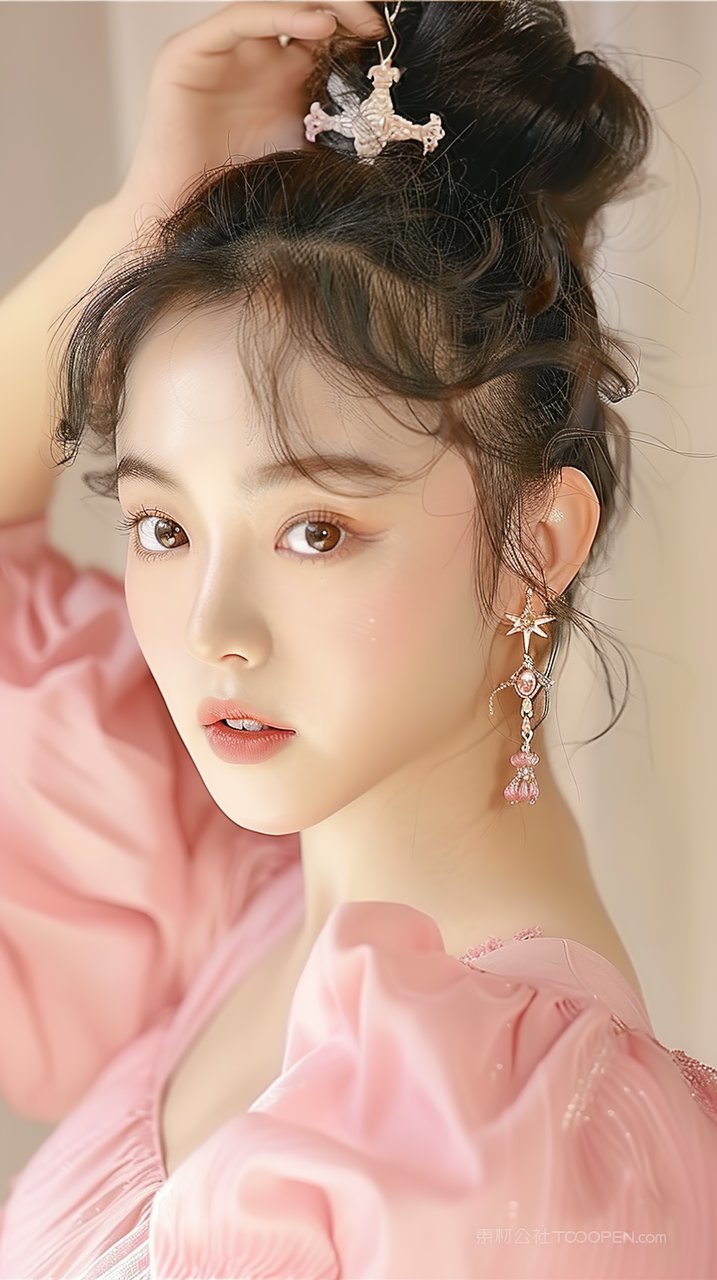 清纯年轻模特写真少女甜美美女年轻