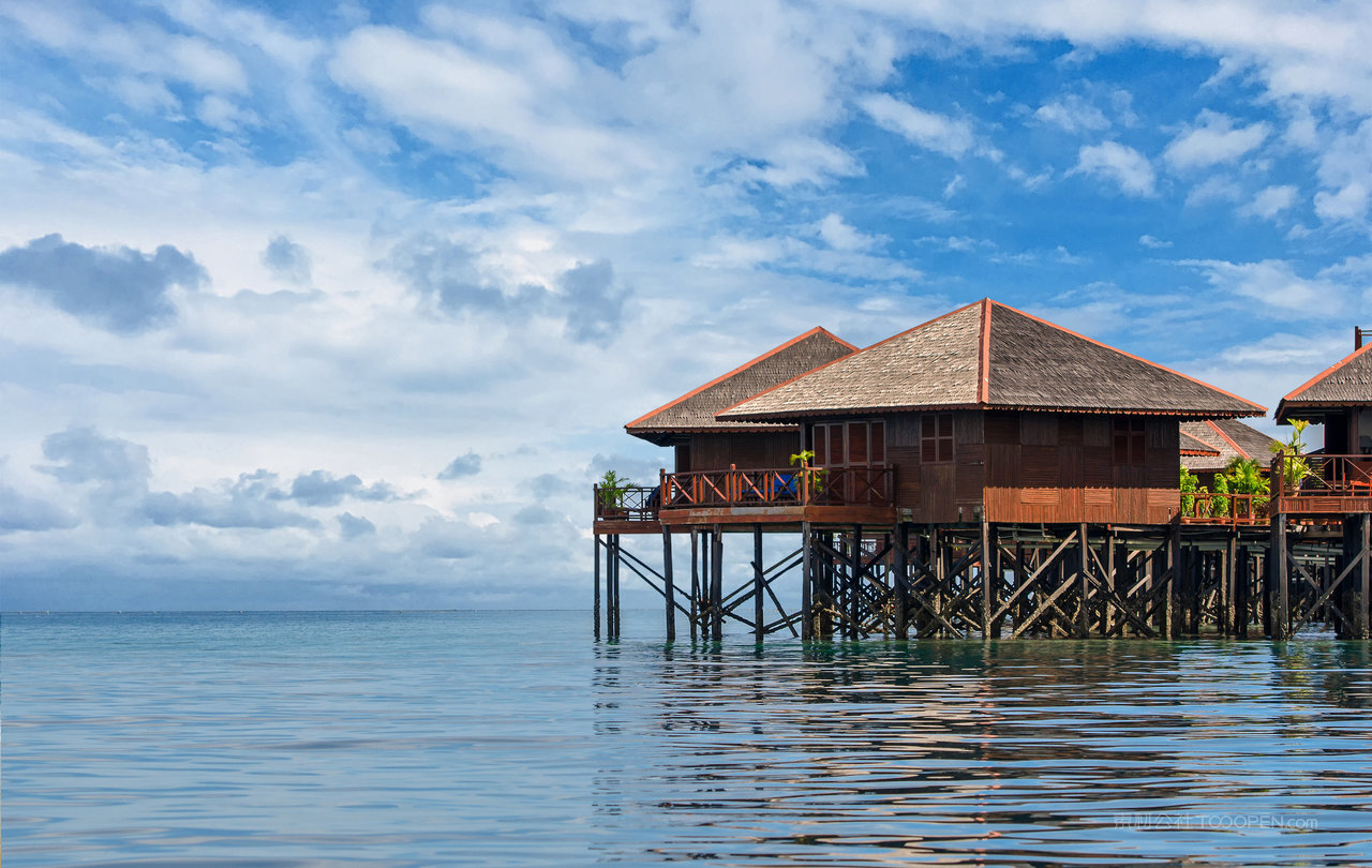 海景度假村摄影图片素材