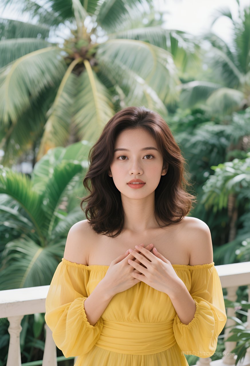 气质清纯美丽女性时尚性感写真美女