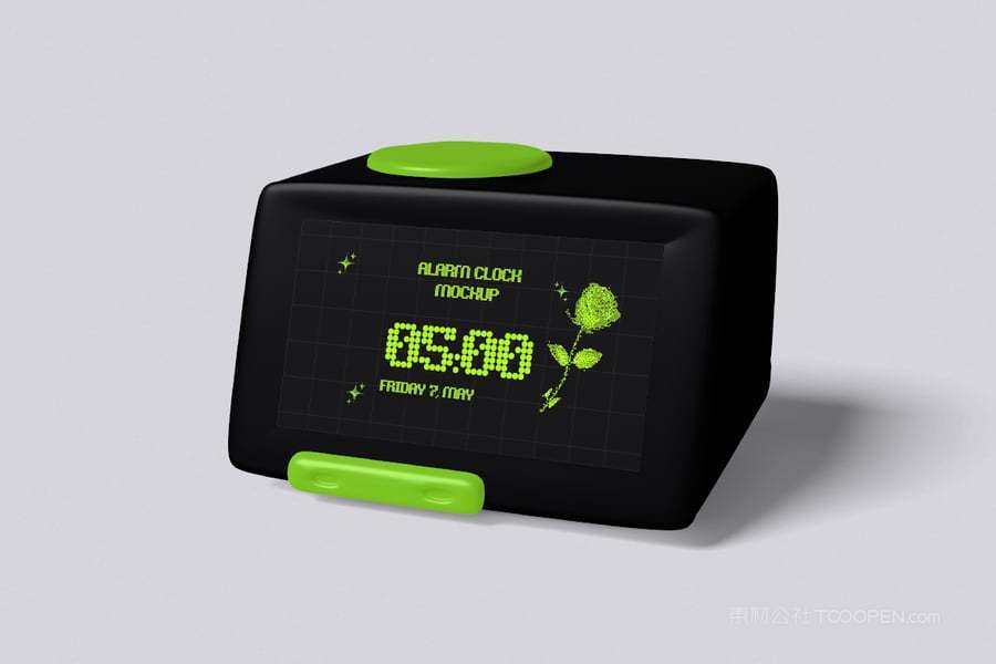 闹钟场景样机