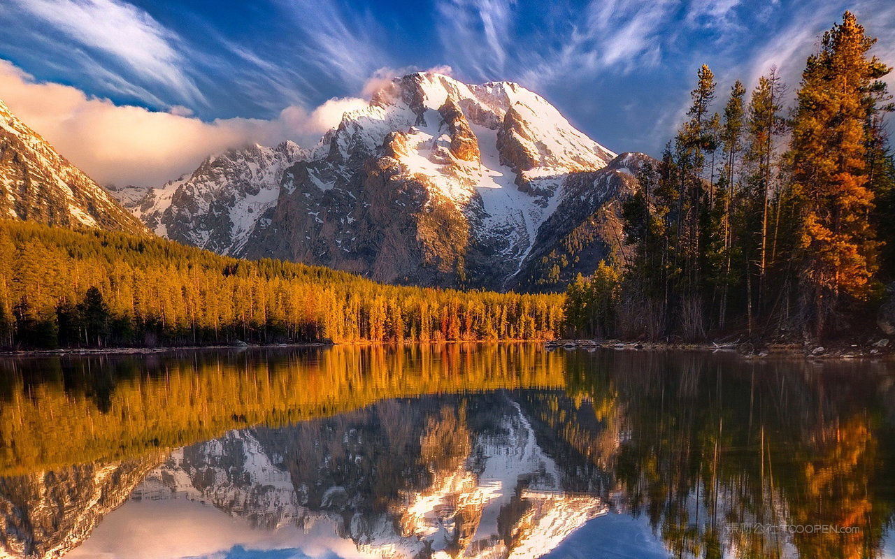 唯美山水风景图片