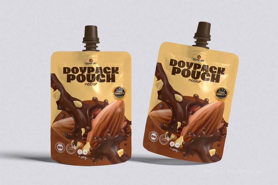 喷嘴小袋饮品样机