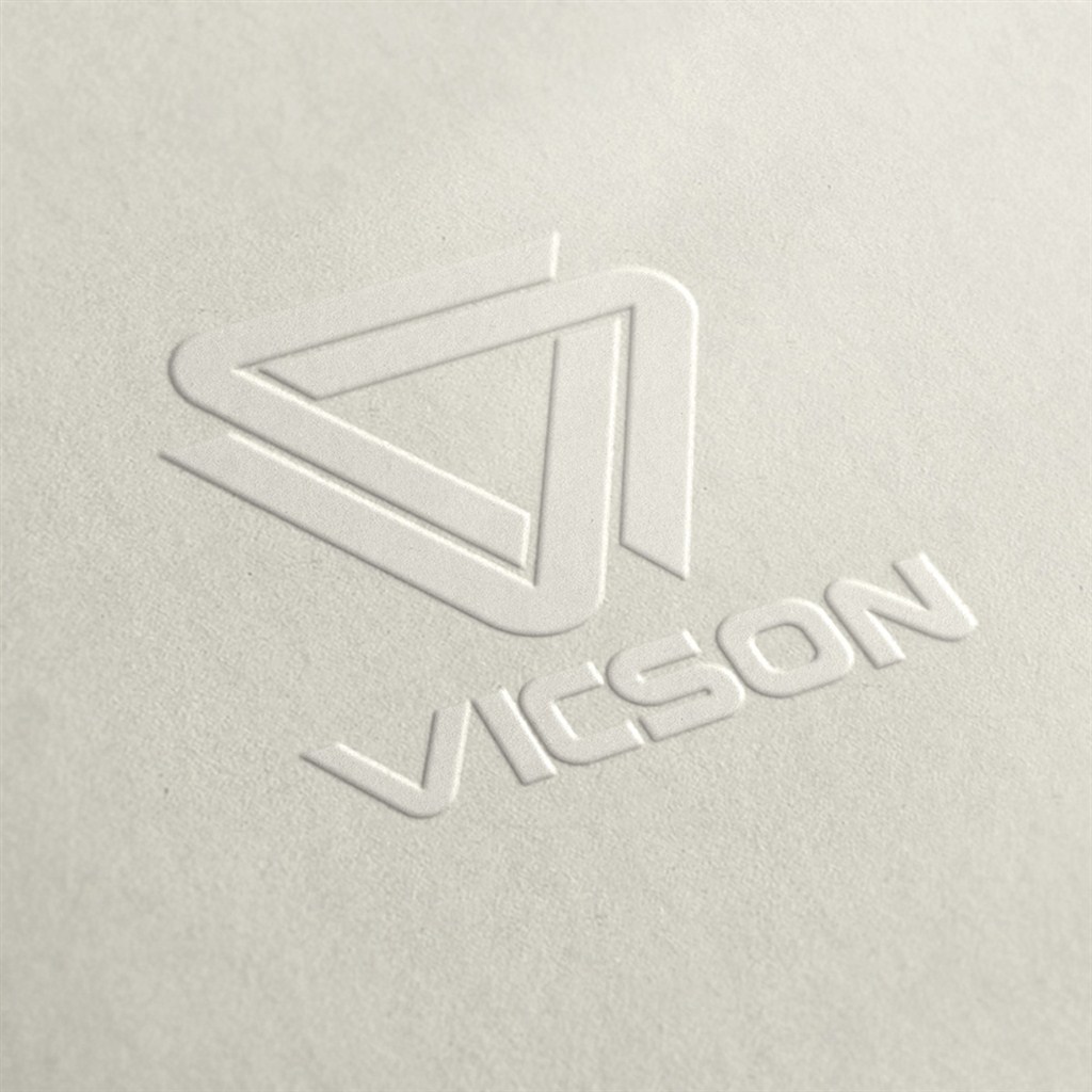 凹凸压印标志样机效果