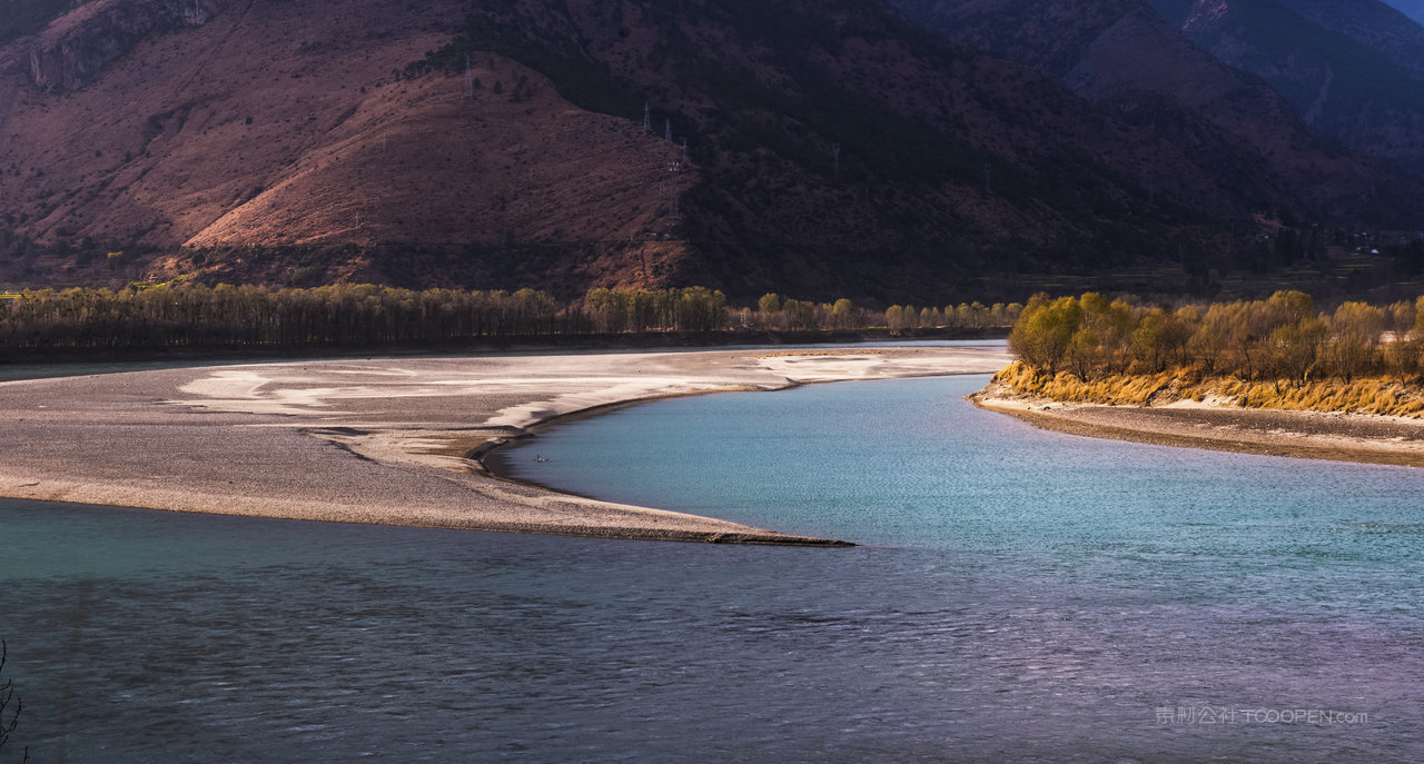 金沙江之光高清风景画