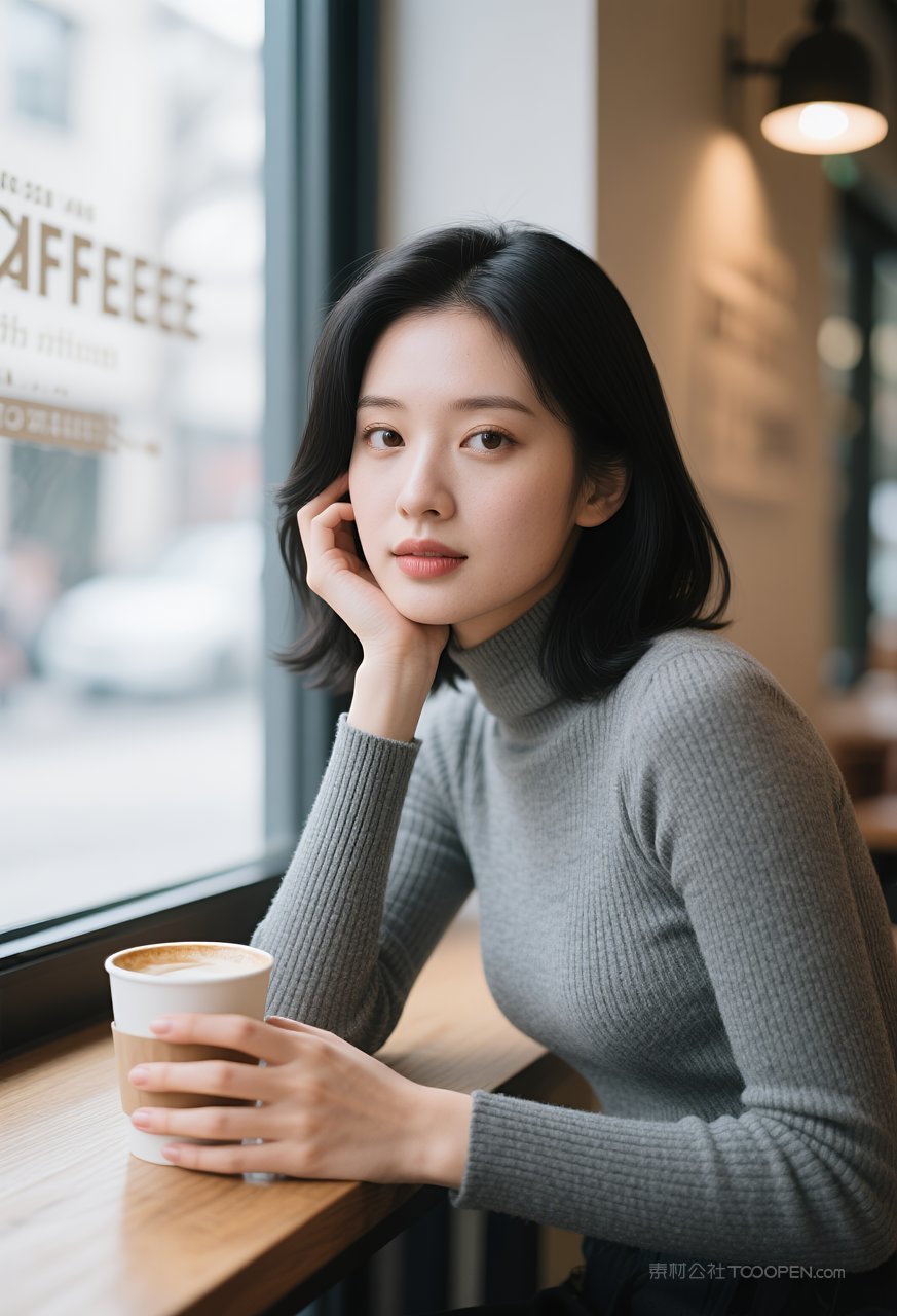 动人写真时尚迷人美女气质女性