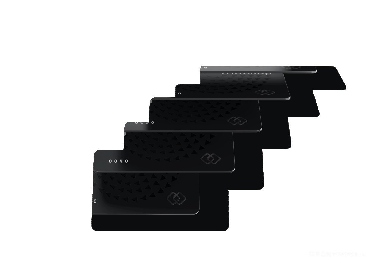 信用卡和借记卡样机