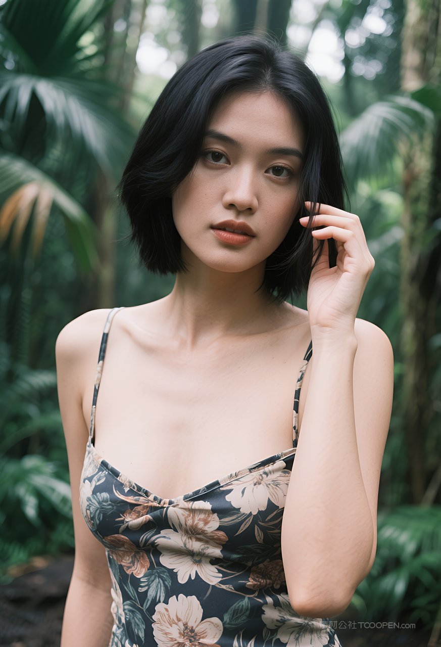 写真动人女性迷人美女时尚气质