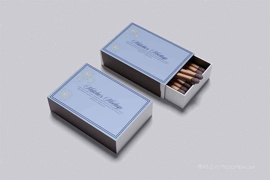 火柴盒与火柴样机